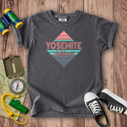 Diamond Retro Yosemite Kids Cotton T-Shirt