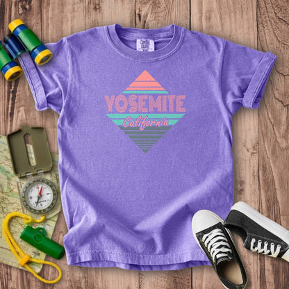 Diamond Retro Yosemite Kids Cotton T-Shirt