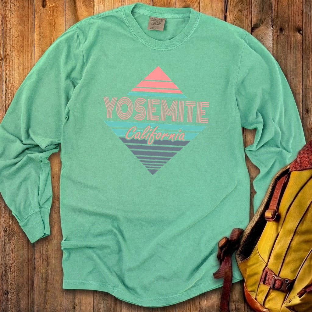 Diamond Retro Yosemite Premium Long Sleeve