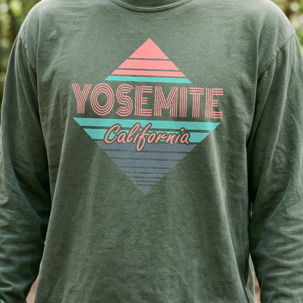 Diamond Retro Yosemite Premium Long Sleeve