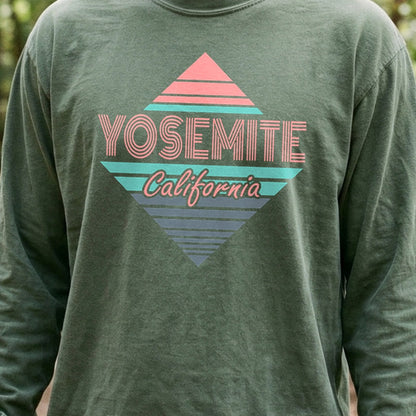 Diamond Retro Yosemite Premium Long Sleeve