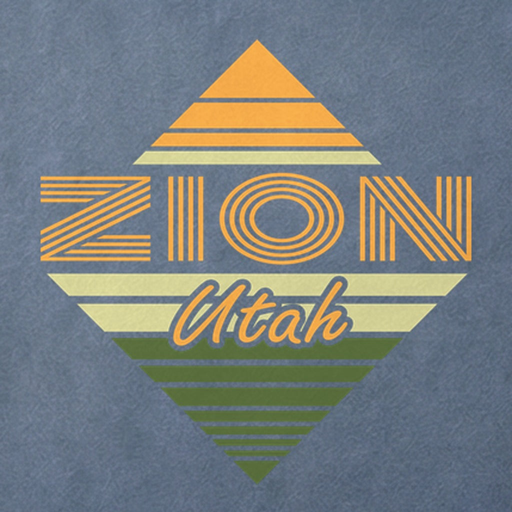 Diamond Retro Zion Cotton T-Shirt