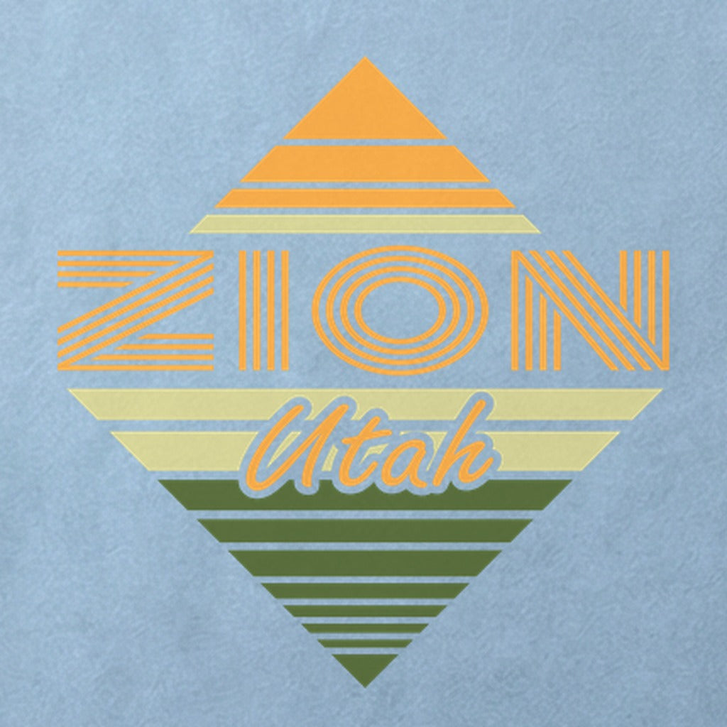 Diamond Retro Zion Cotton T-Shirt