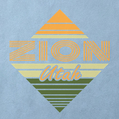 Diamond Retro Zion Cotton T-Shirt