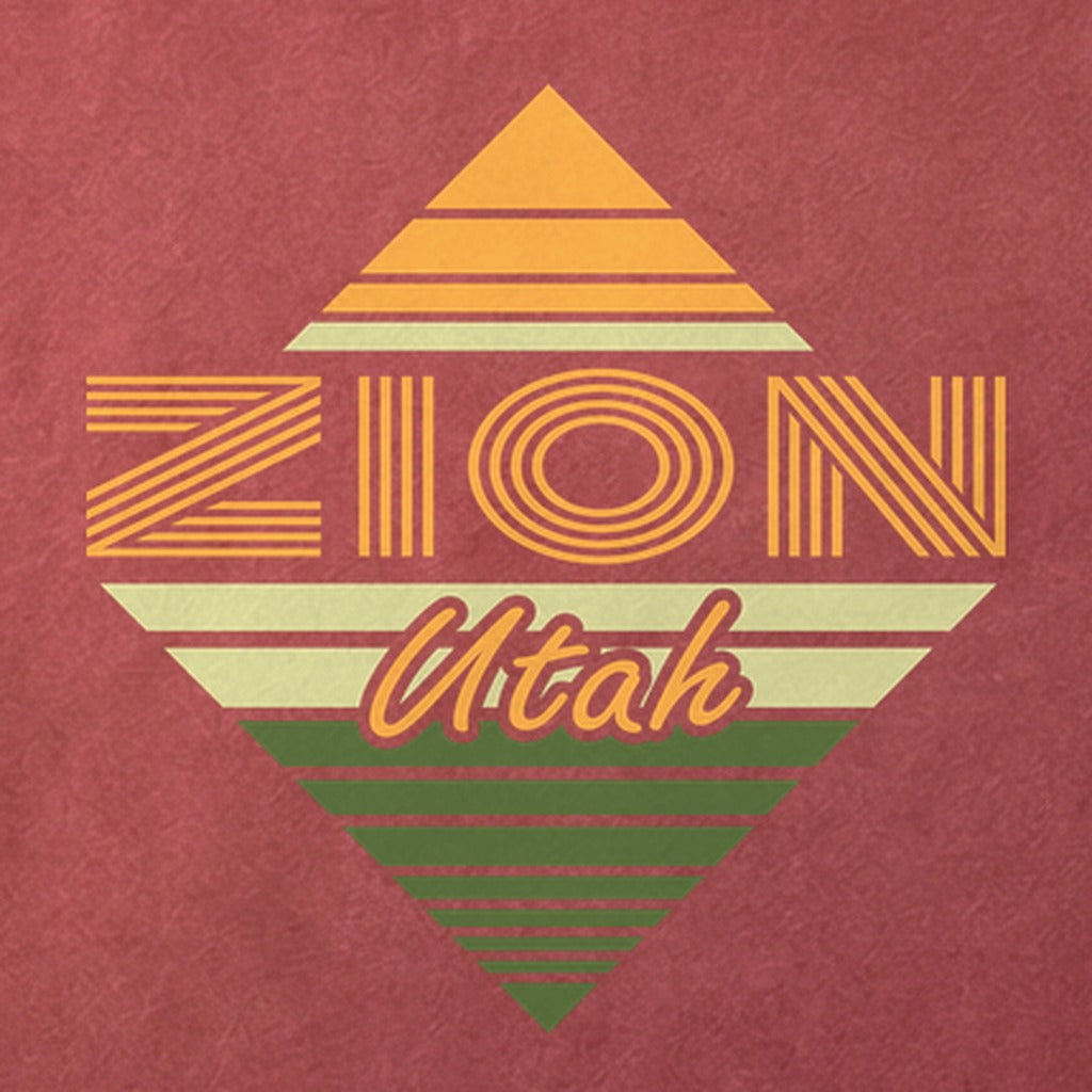 Diamond Retro Zion Cotton T-Shirt