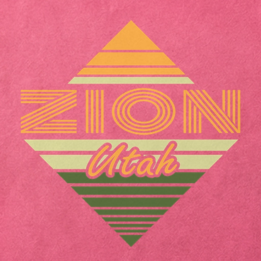 Diamond Retro Zion Cotton T-Shirt