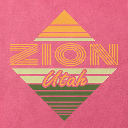 Diamond Retro Zion Cotton T-Shirt