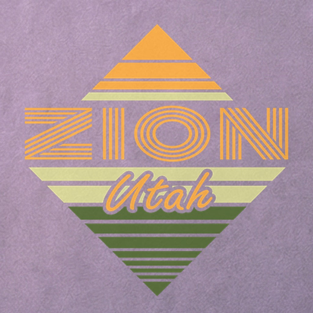 Diamond Retro Zion Cotton T-Shirt