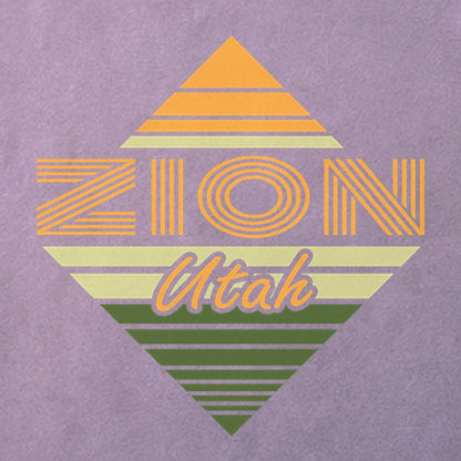 Diamond Retro Zion Cotton T-Shirt