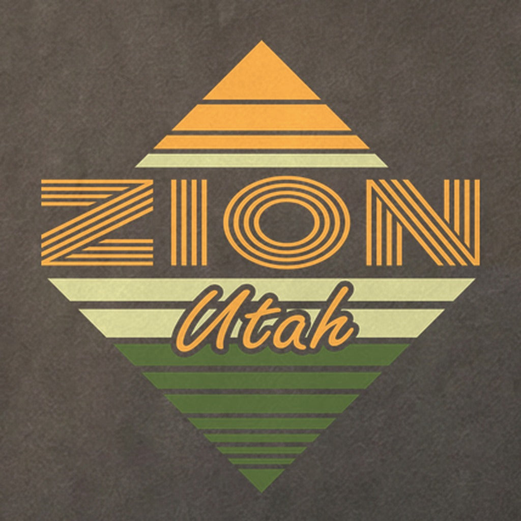 Diamond Retro Zion Cotton T-Shirt