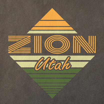 Diamond Retro Zion Cotton T-Shirt