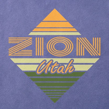 Diamond Retro Zion Cotton T-Shirt