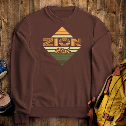 Diamond Retro Zion Crewneck Sweatshirt