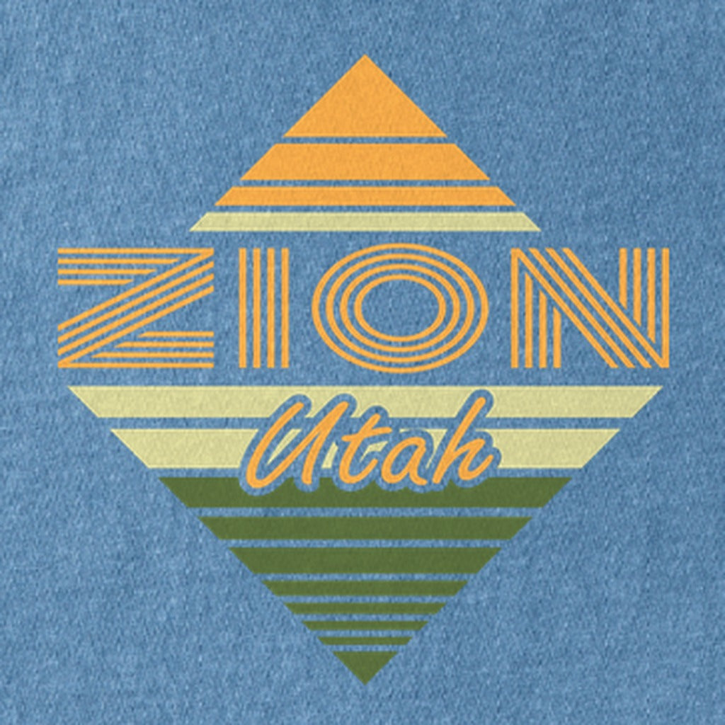 Diamond Retro Zion Kids Cotton T-Shirt