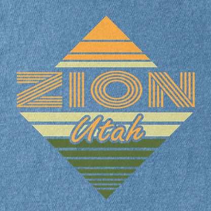 Diamond Retro Zion Kids Cotton T-Shirt