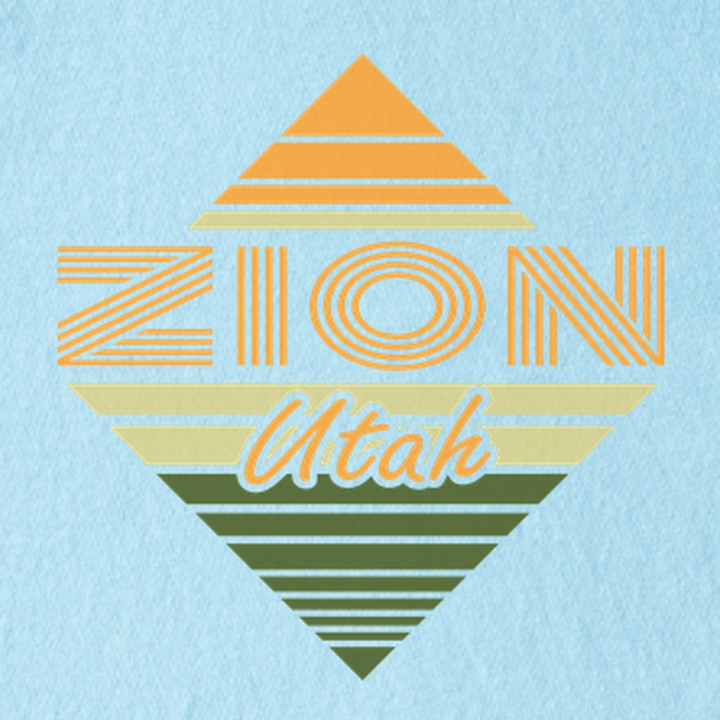 Diamond Retro Zion Kids Cotton T-Shirt