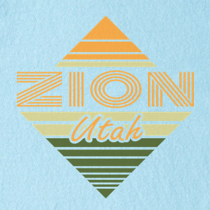 Diamond Retro Zion Kids Cotton T-Shirt