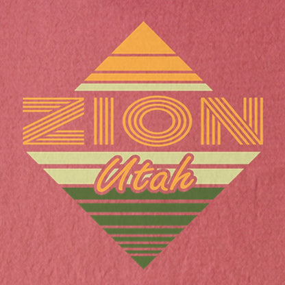 Diamond Retro Zion Kids Cotton T-Shirt