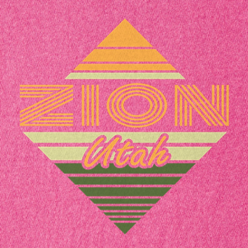 Diamond Retro Zion Kids Cotton T-Shirt