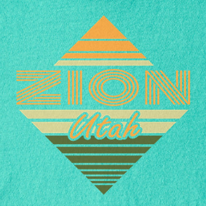 Diamond Retro Zion Kids Cotton T-Shirt
