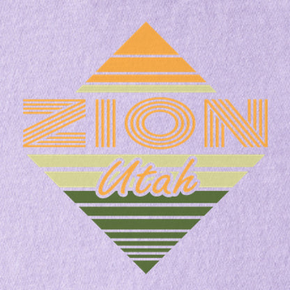 Diamond Retro Zion Kids Cotton T-Shirt