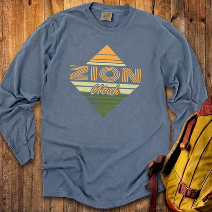 Diamond Retro Zion Premium Long Sleeve