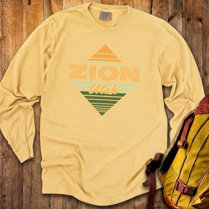 Diamond Retro Zion Premium Long Sleeve
