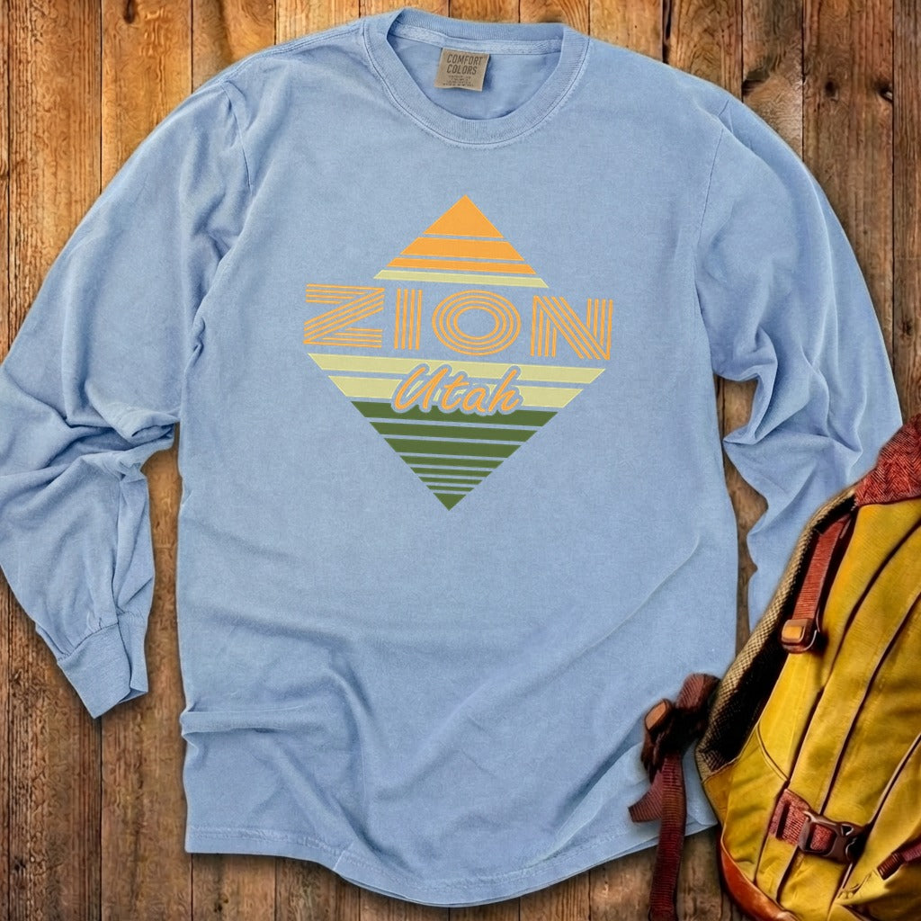 Diamond Retro Zion Premium Long Sleeve