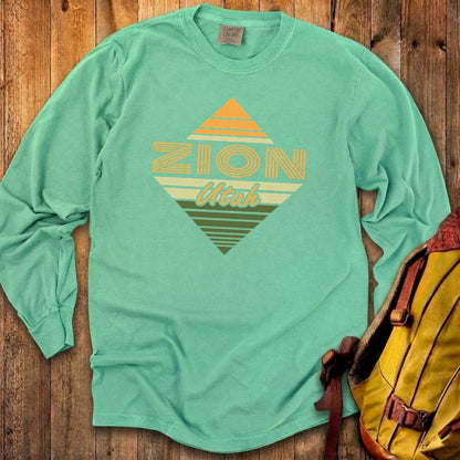 Diamond Retro Zion Premium Long Sleeve