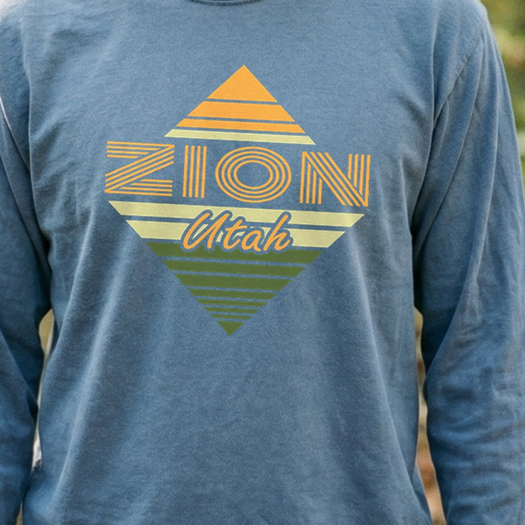 Diamond Retro Zion Premium Long Sleeve