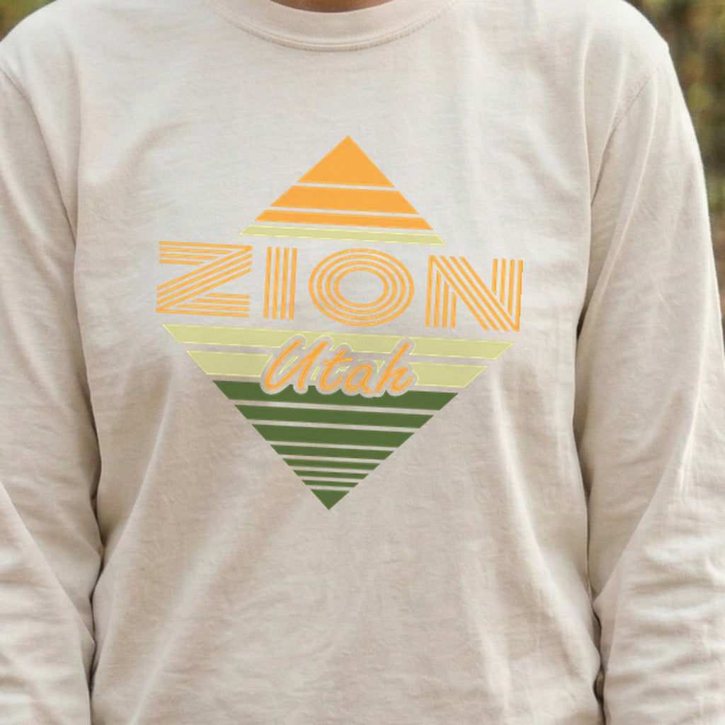 Diamond Retro Zion Premium Long Sleeve