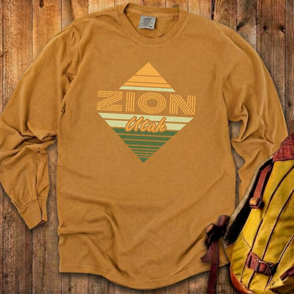 Diamond Retro Zion Premium Long Sleeve