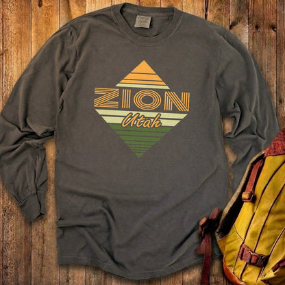 Diamond Retro Zion Premium Long Sleeve