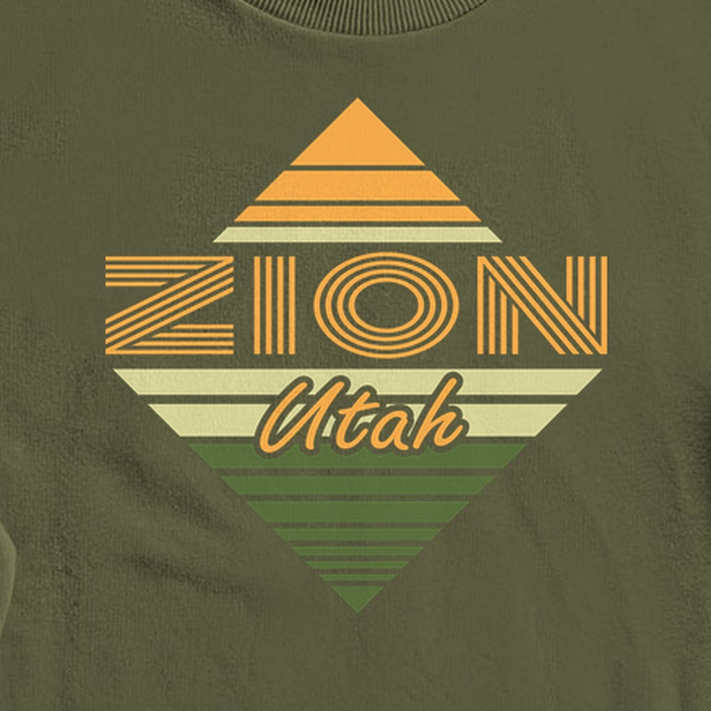 Diamond Retro Zion Crewneck Sweatshirt