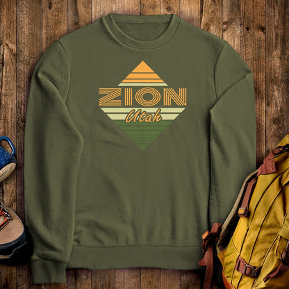 Diamond Retro Zion Crewneck Sweatshirt