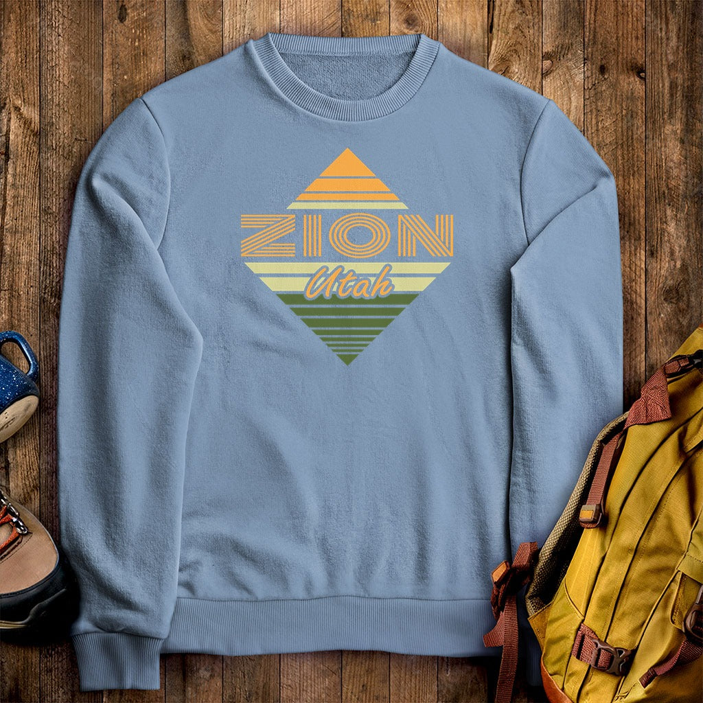 Diamond Retro Zion Crewneck Sweatshirt