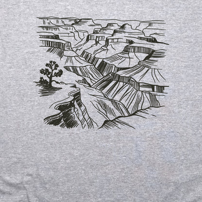 Grand Canyon Doodle Crewneck Sweatshirt Adventure and Outdoors Themed Sweatshirt