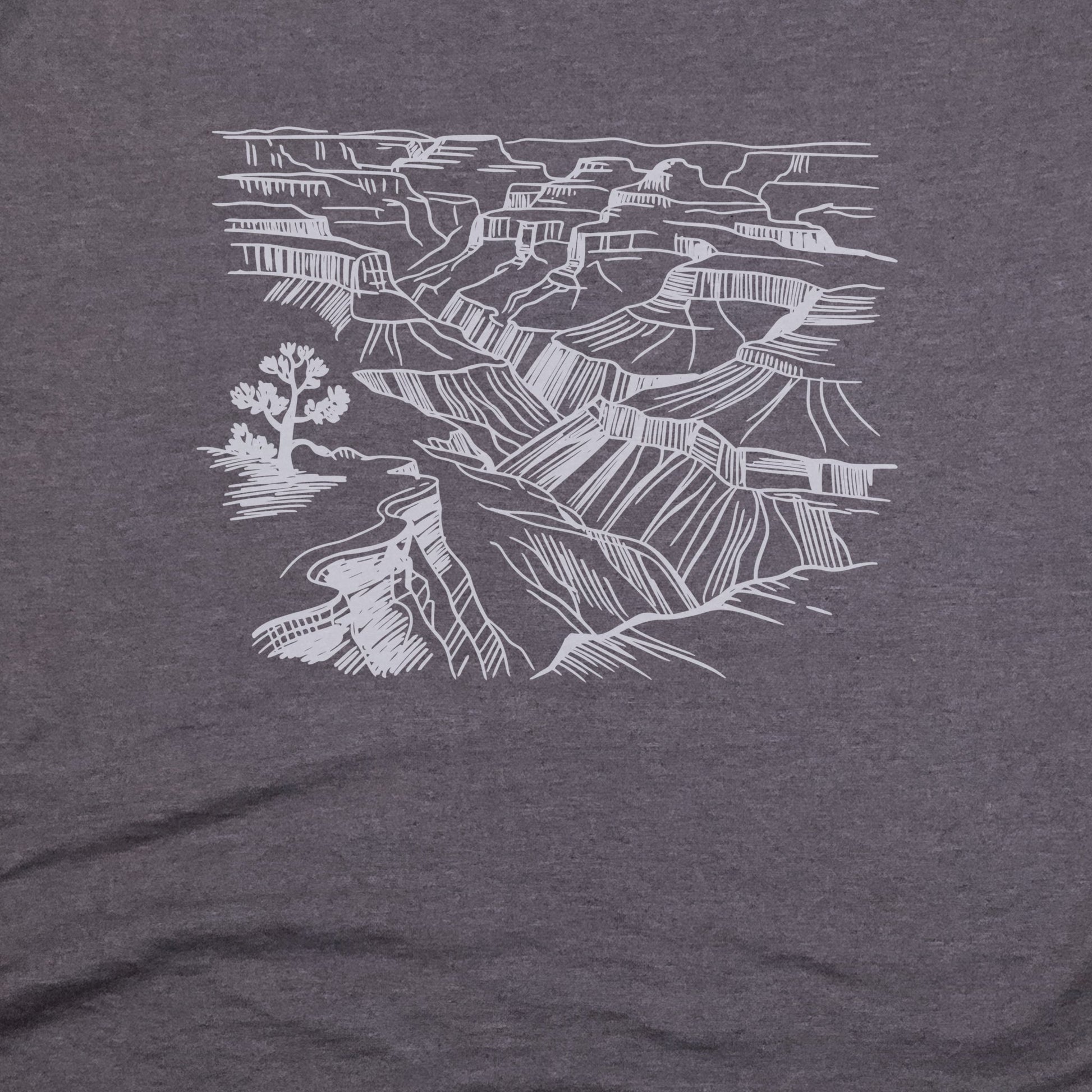 Grand Canyon Doodle T-Shirt Adventure and Outdoors Themed T-Shirt