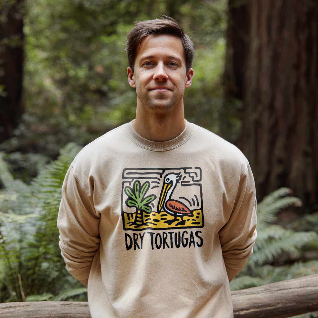 Dry Tortugas National Park Crewneck Sweatshirt Adventure and Outdoors Themed Sweatshirt