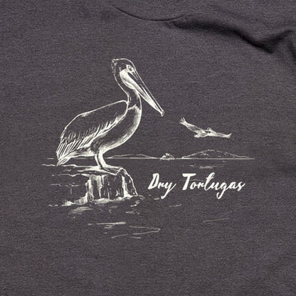 Dry Tortugas Line Drawing T-Shirt
