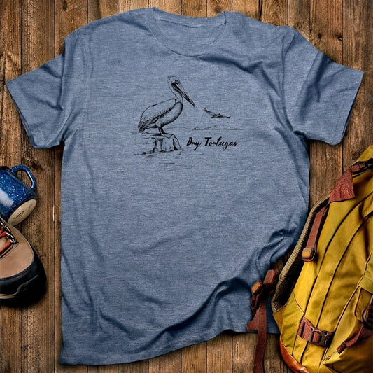 Dry Tortugas Line Drawing T-Shirt