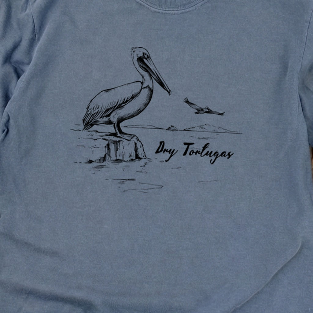 Dry Tortugas Line Drawing Premium Long Sleeve