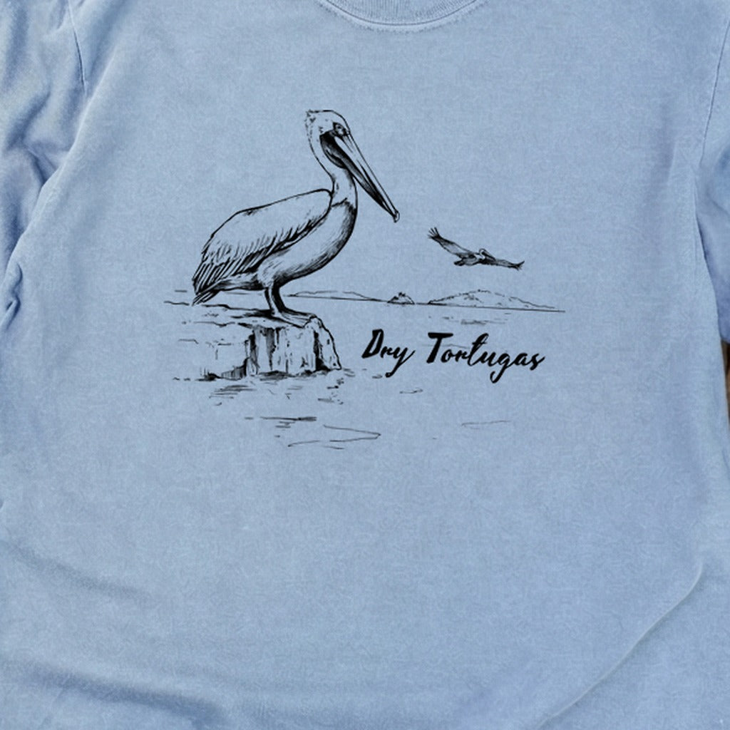 Dry Tortugas Line Drawing Premium Long Sleeve