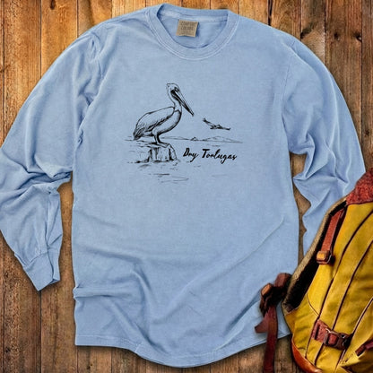 Dry Tortugas Line Drawing Premium Long Sleeve