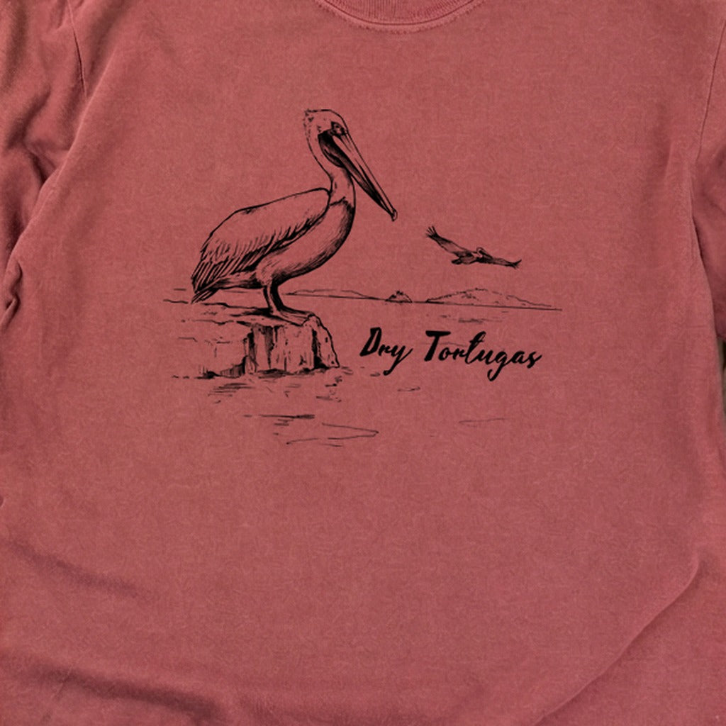 Dry Tortugas Line Drawing Premium Long Sleeve