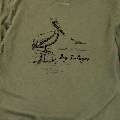 Dry Tortugas Line Drawing Premium Long Sleeve