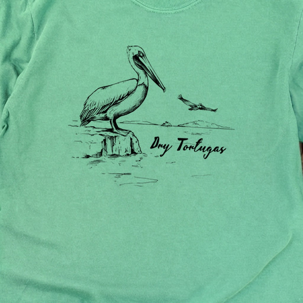 Dry Tortugas Line Drawing Premium Long Sleeve