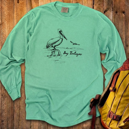 Dry Tortugas Line Drawing Premium Long Sleeve