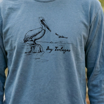 Dry Tortugas Line Drawing Premium Long Sleeve