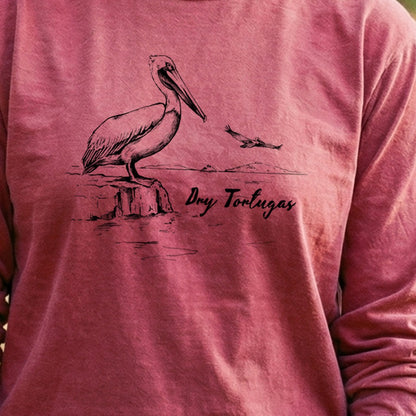 Dry Tortugas Line Drawing Premium Long Sleeve